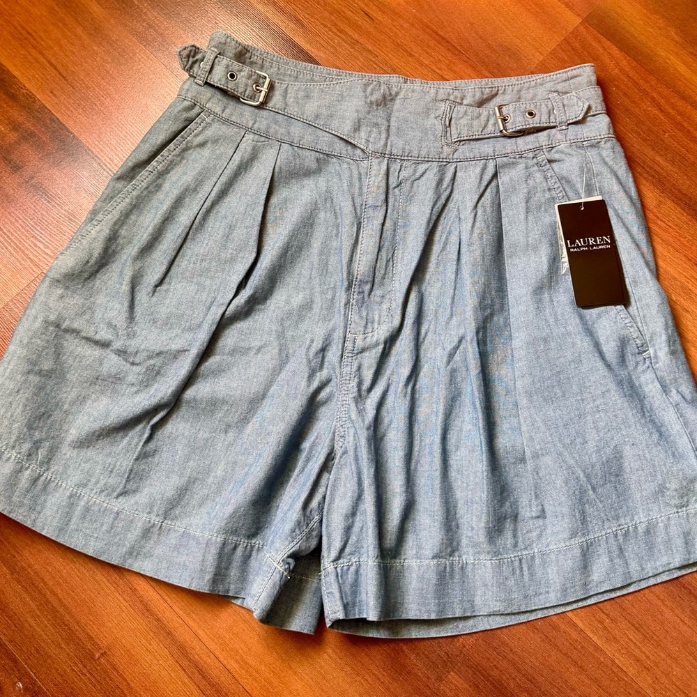 Lauren Ralph Lauren Pleated Shorts